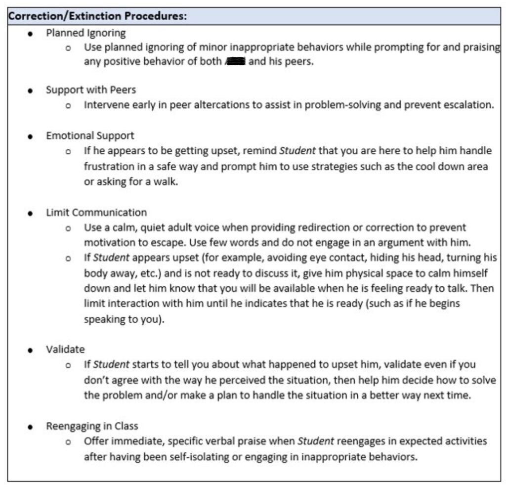 Snip of BIP correction procedures