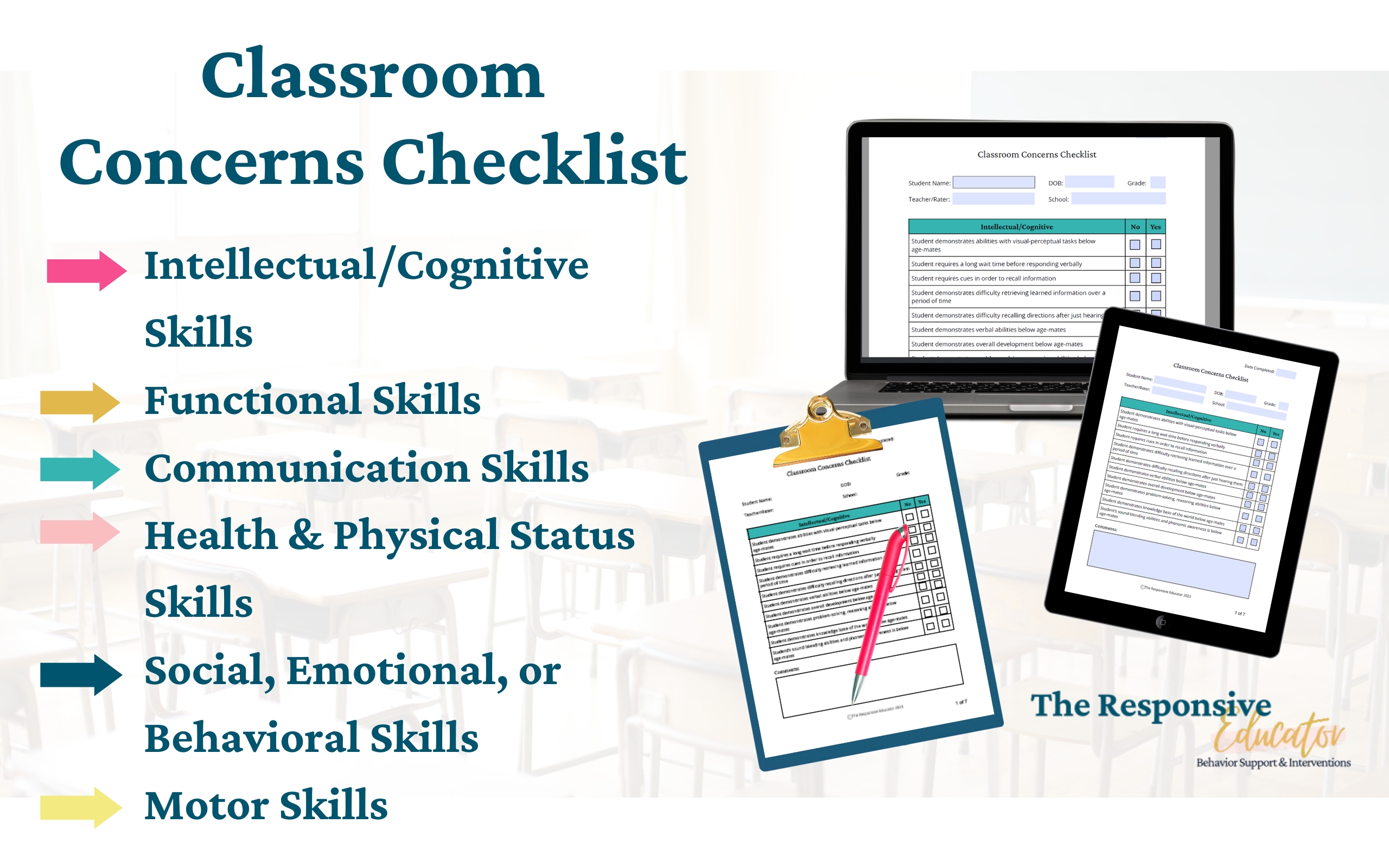 Classroom Concerns Checklist Landing Page (1)