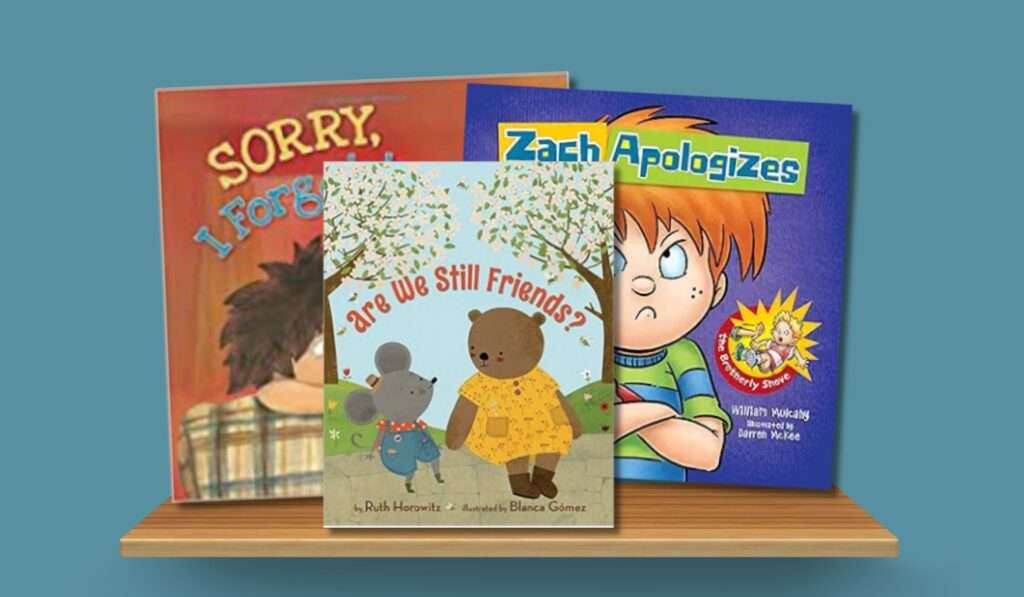 books to help children learn how to apologize