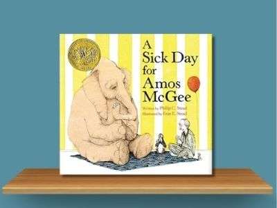 A Sick Day for Amos McGee - Philip Stead book cover