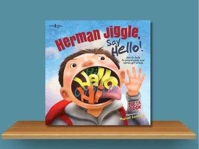 Herman Jiggle, Say Hello! - Julia Cook book cover