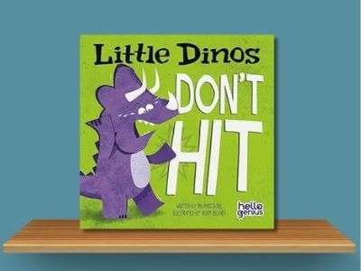 Little Dinos Don't Hit - Michael Dahl (series) book cover