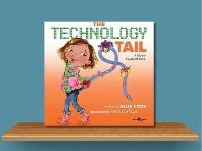 Technology Tail- Julia Cook book cover