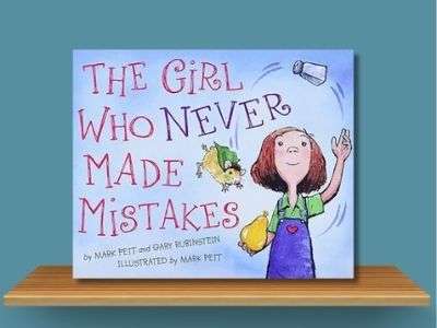 The Girl Who Never Made Mistakes by Kobi Yamada book cover