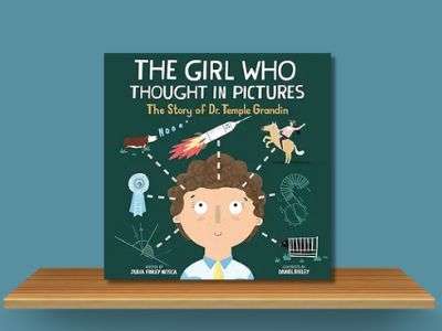 The Girl Who Thoughts in Pictures - Julia Finley Mosca book cover