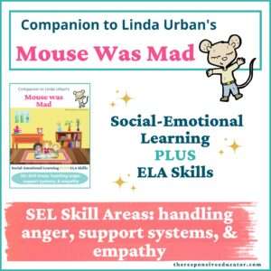 Mouse Was Mad Interactive Read Aloud Lesson Plan cover