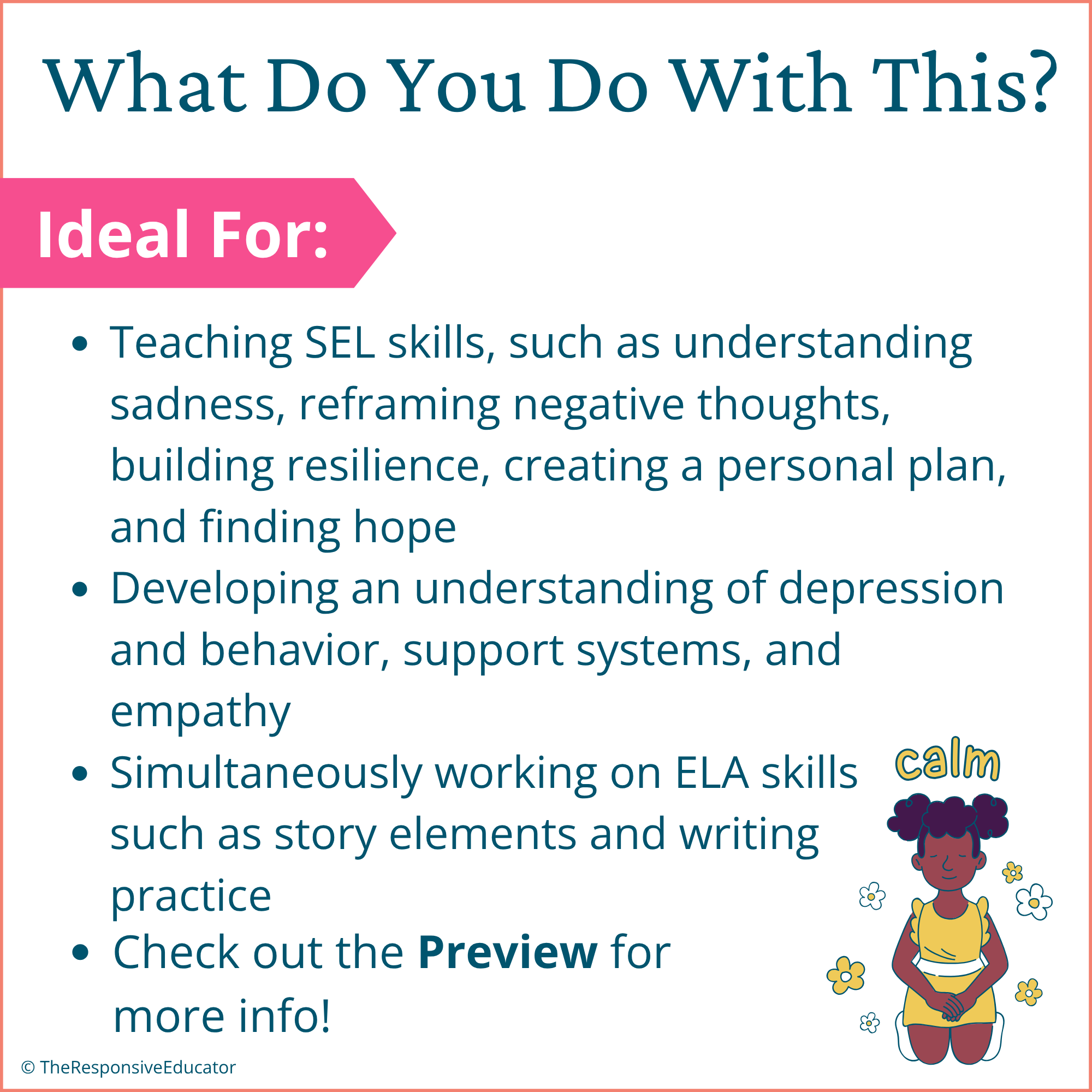 Blueloon: Coping With Sadness Worksheets & Activities - Image 4