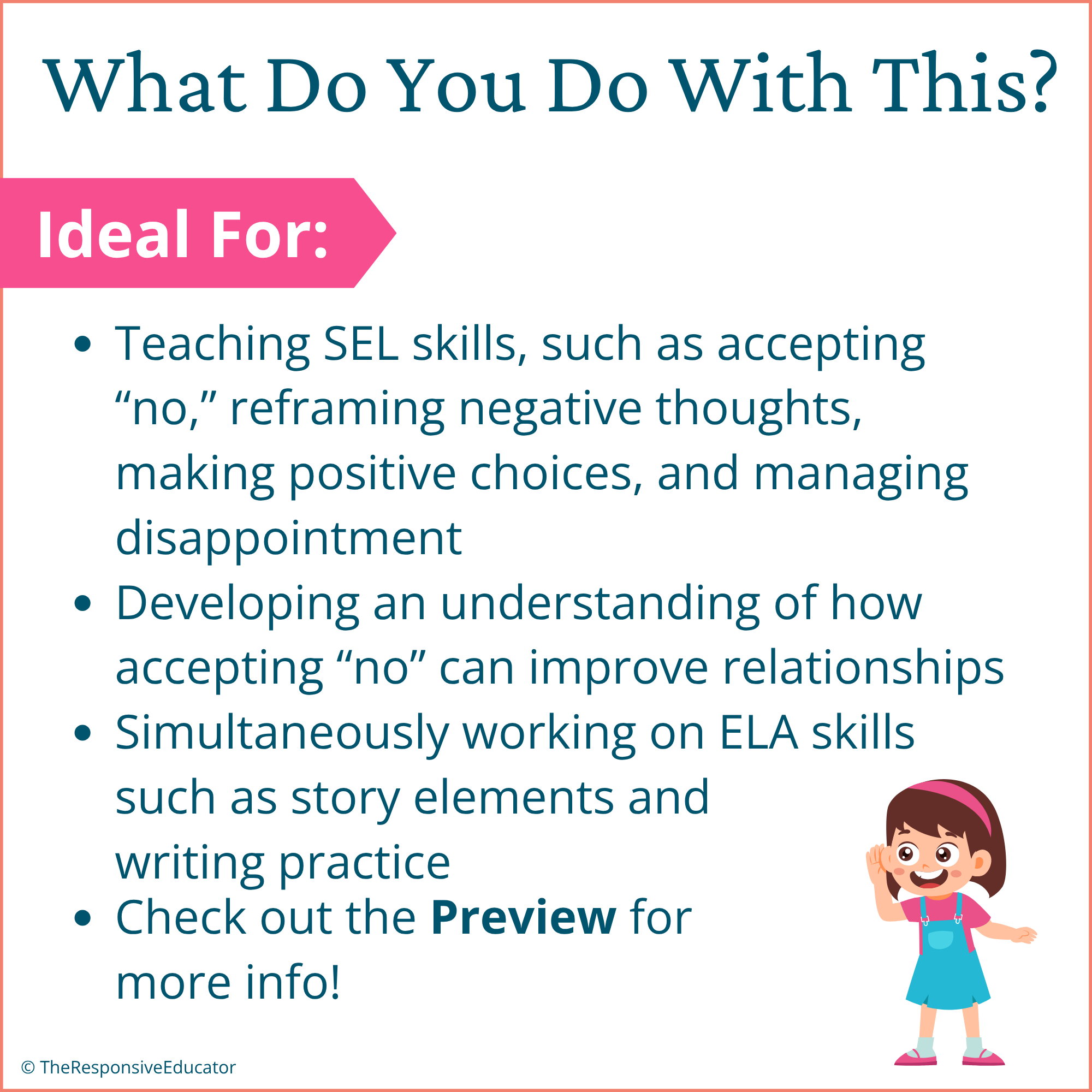 I Just Don’t Like the Sound of No! Activities & Worksheets - Image 4