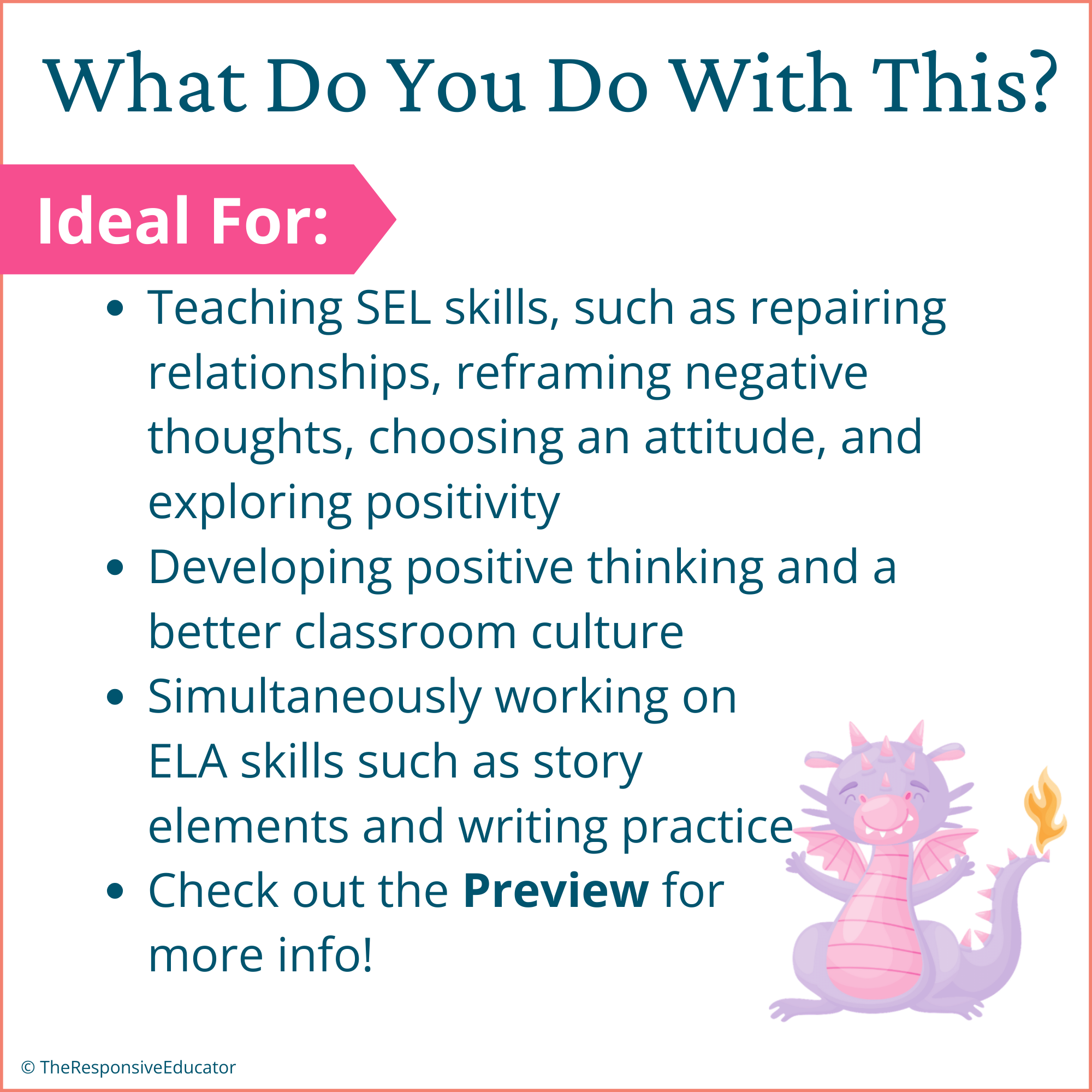 Fix Your Dragon’s Attitude: Positive Attitude Worksheets & Activities - Image 4