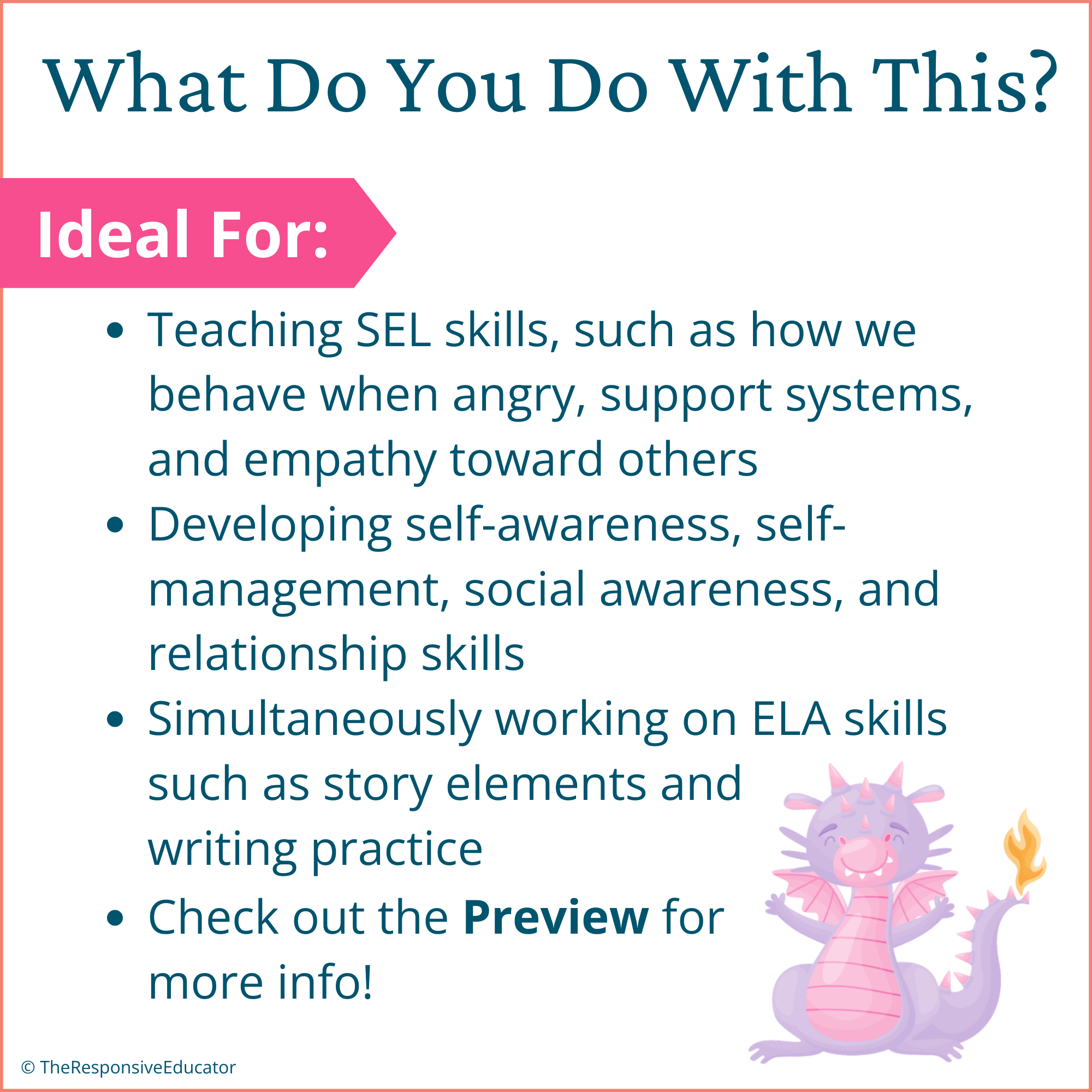 Train Your Angry Dragon: Anger Management Worksheets & Activities - Image 4