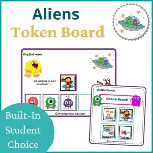 Aliens token boards cover