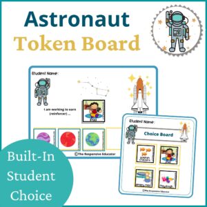 Astronaut token boards cover