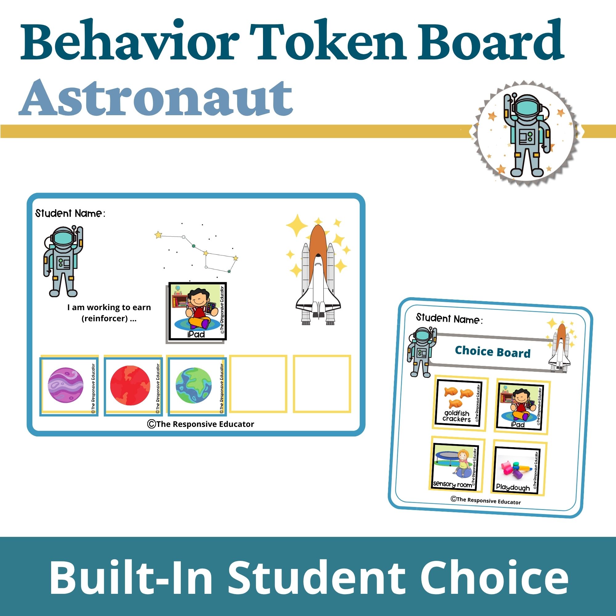 Astronaut Behavior Token Board