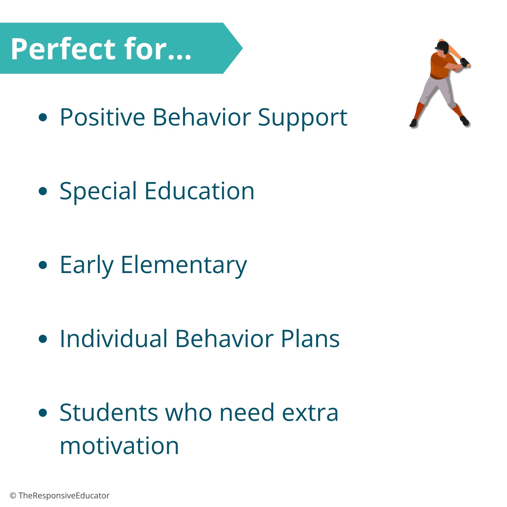 Baseball Behavior Token Board – “I Am Working For” Visual - Image 4