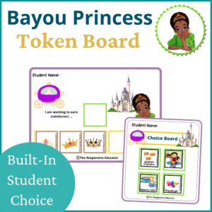 Bayou Princess token boards cover