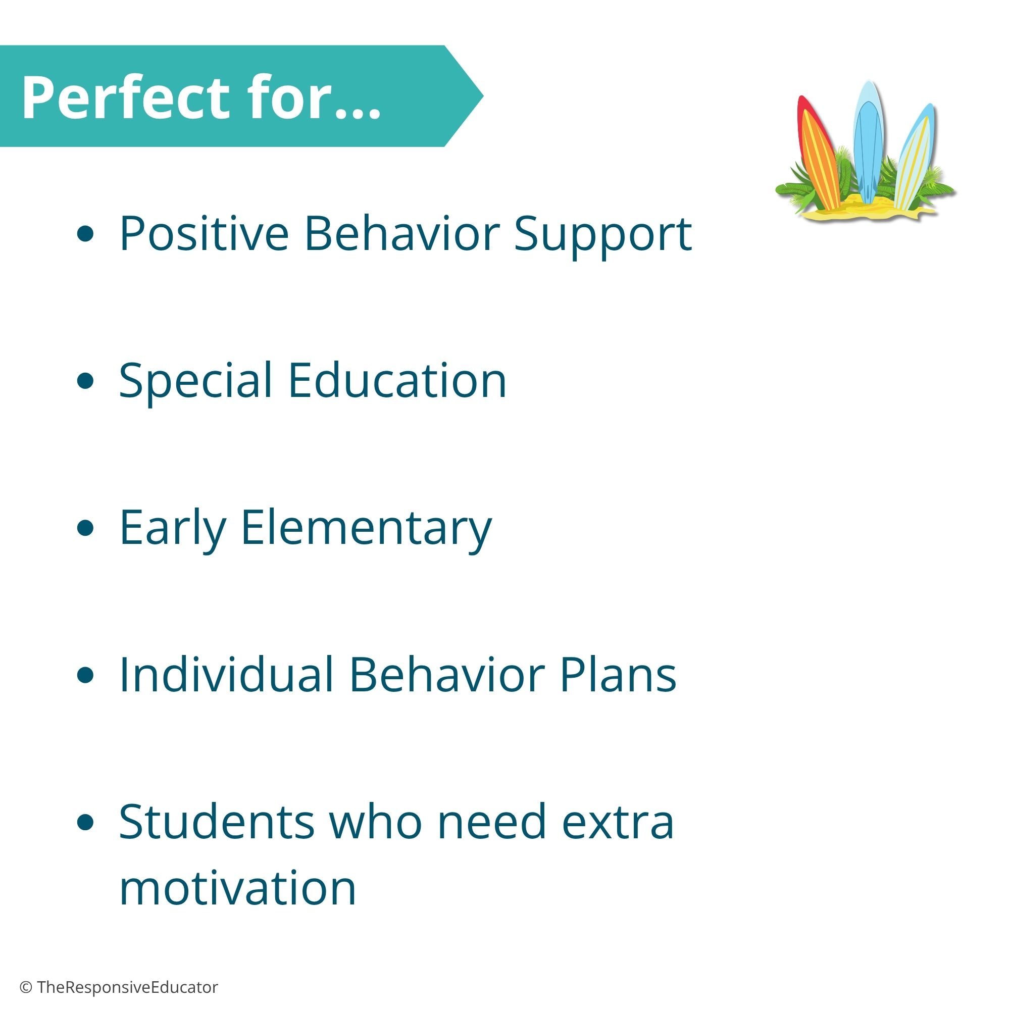 Beach Behavior Token Board – “I Am Working For” Visual - Image 4