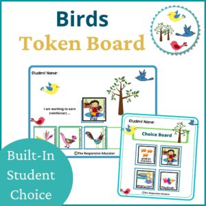 Birds token boards cover