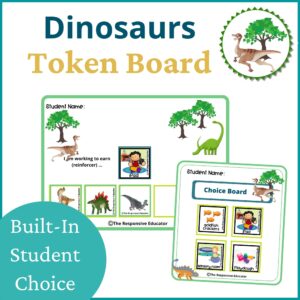 token boards Dinosaurs cover