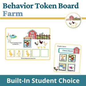 Farm Behavior Token Board