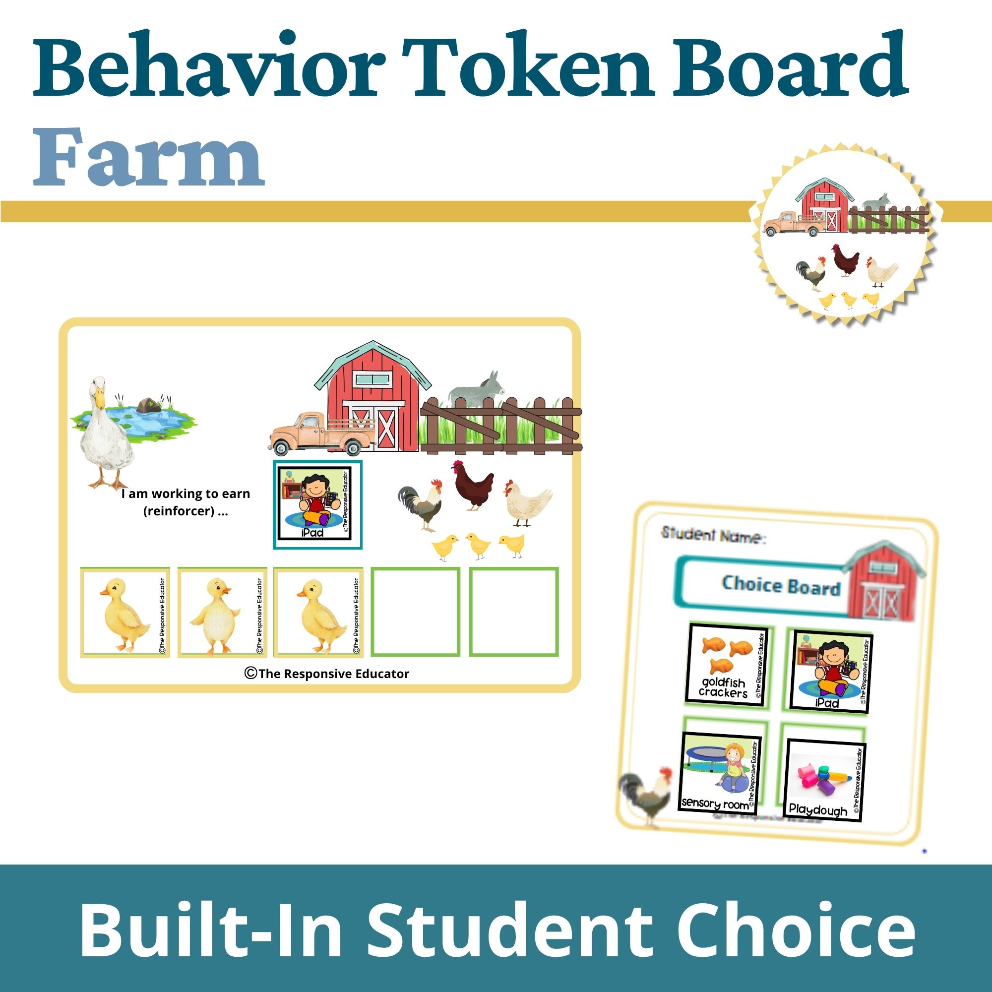Farm Behavior Token Board