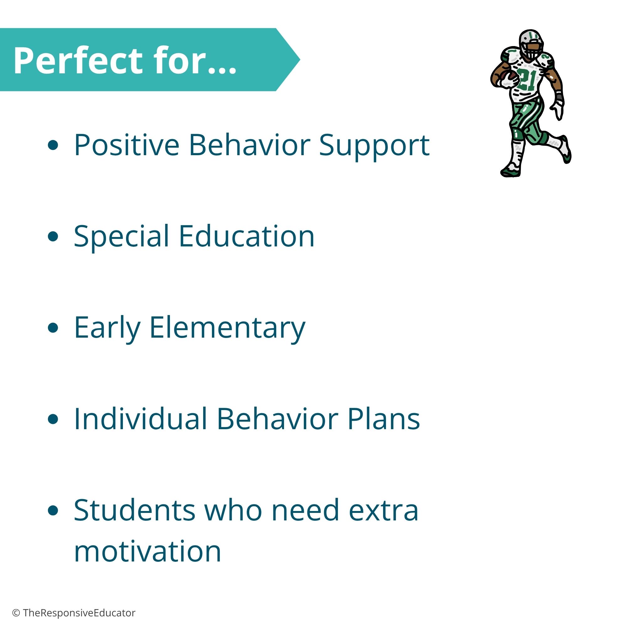 Football Behavior Token Board – “I Am Working For” Visual - Image 4