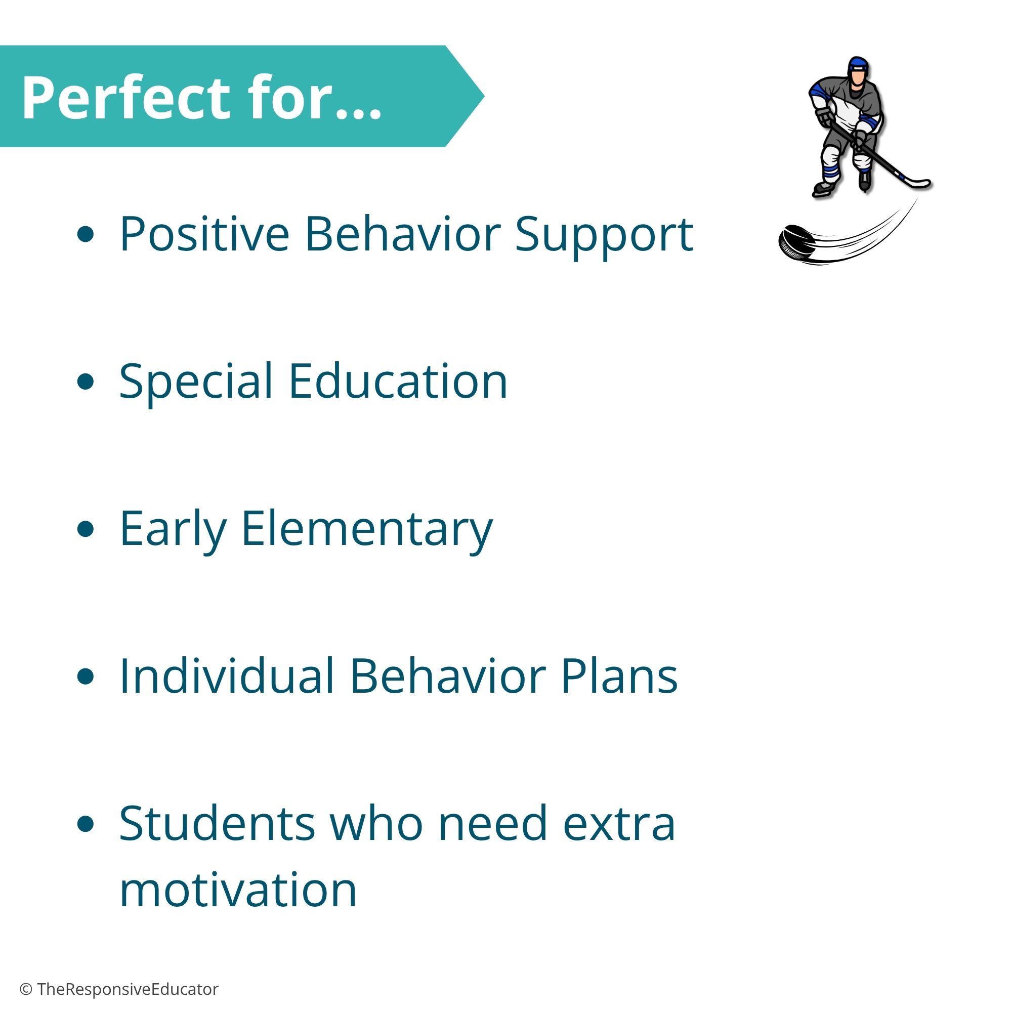 Hockey Behavior Token Board – “I Am Working For” Visual - Image 4