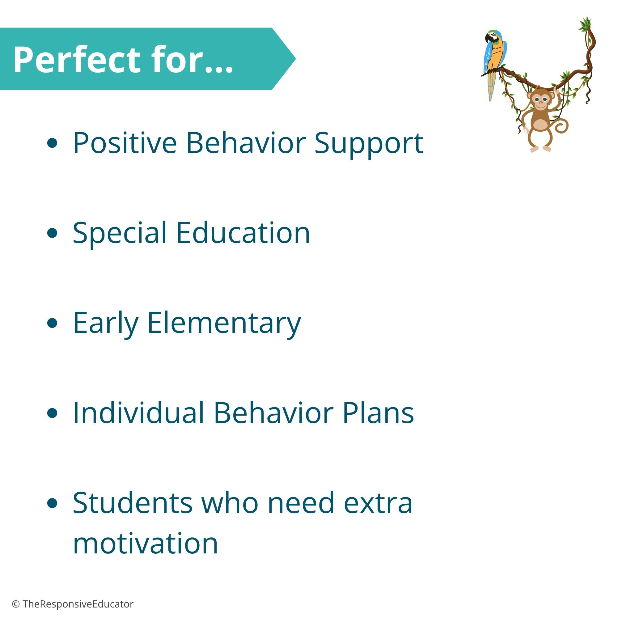 Jungle Behavior Token Board – “I Am Working For” Visual - Image 4