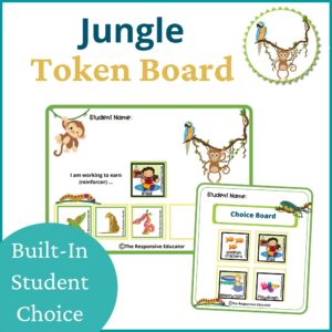 Token Boards - Jungle Theme