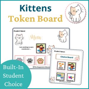 Token Boards - Kittens Theme