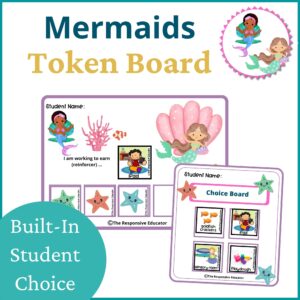 Mermaids token boards cover