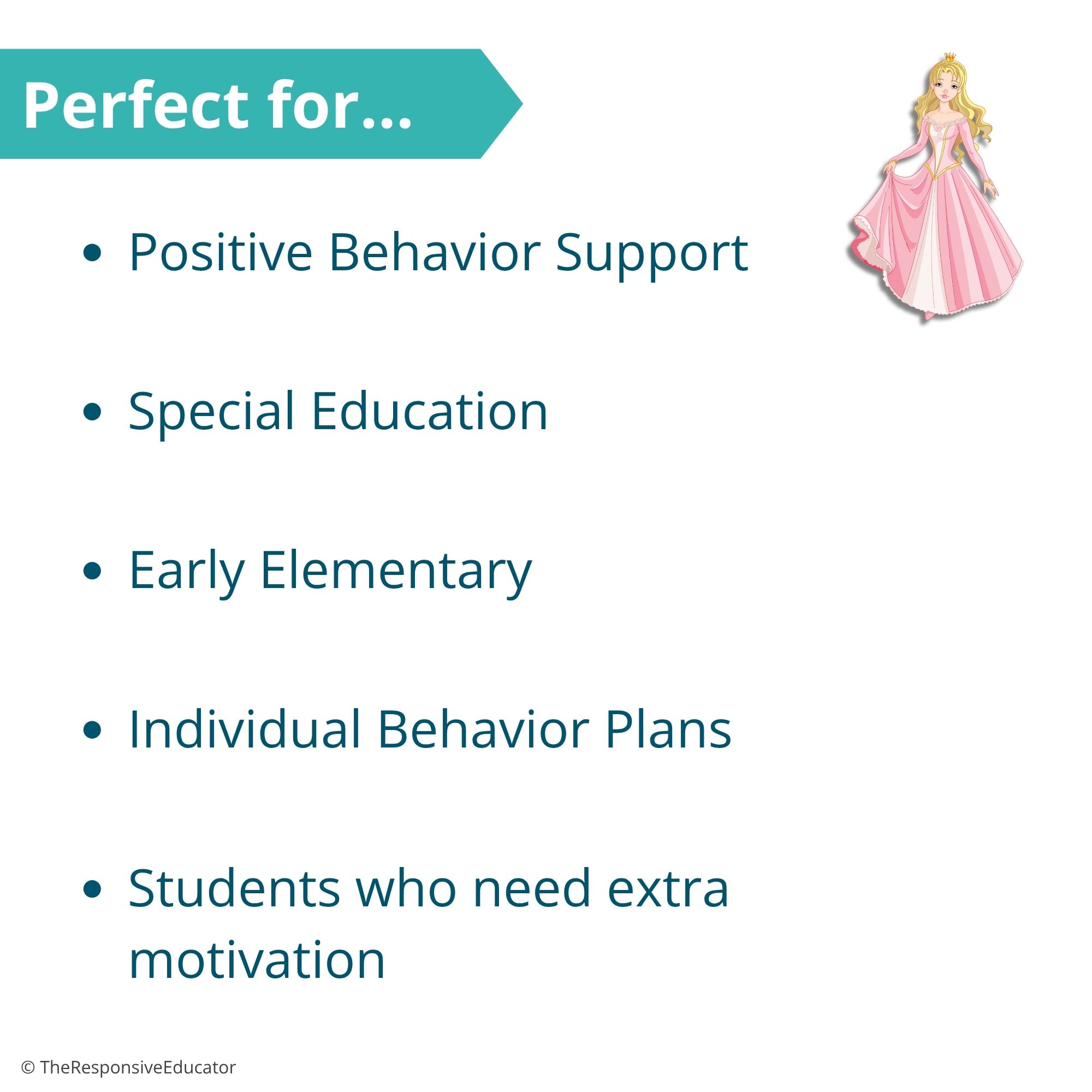 Sleeping Princess Behavior Token Board – “I Am Working For” Visual - Image 4