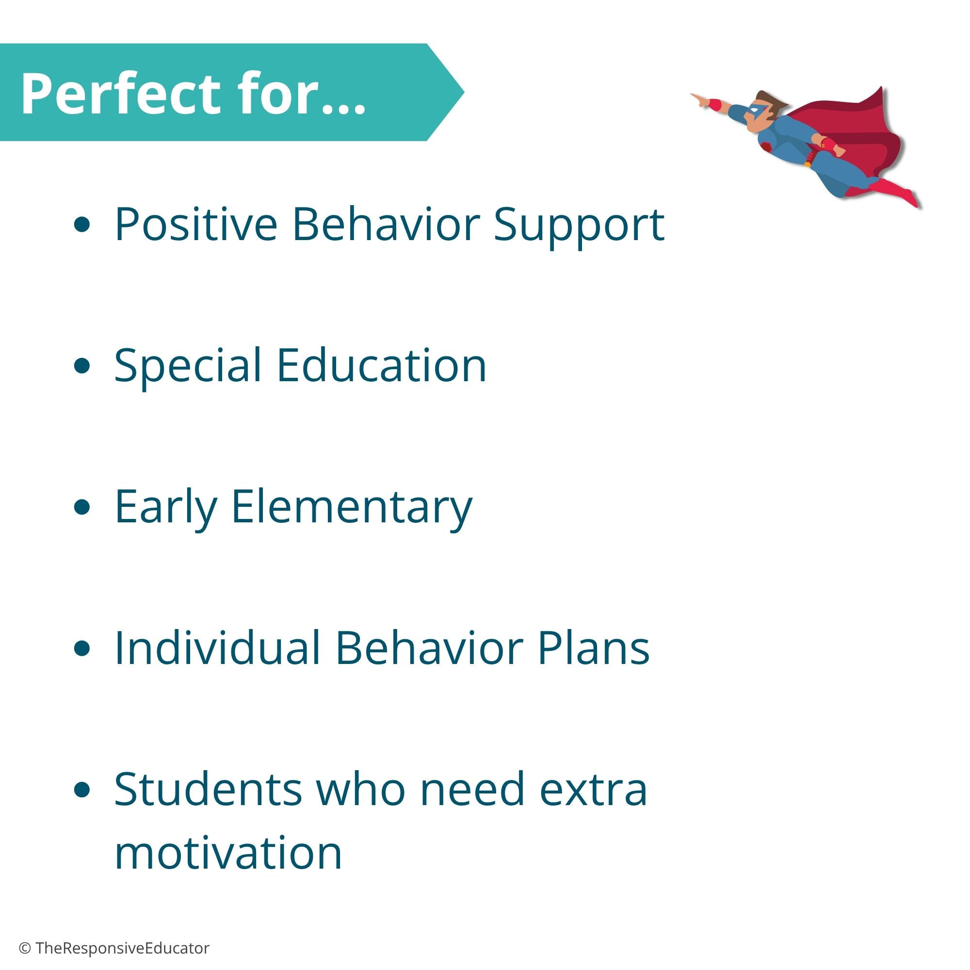 Superheroes Behavior Token Board – “I Am Working For” Visual - Image 4