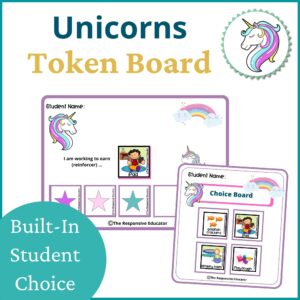 Unicorns token boards cover
