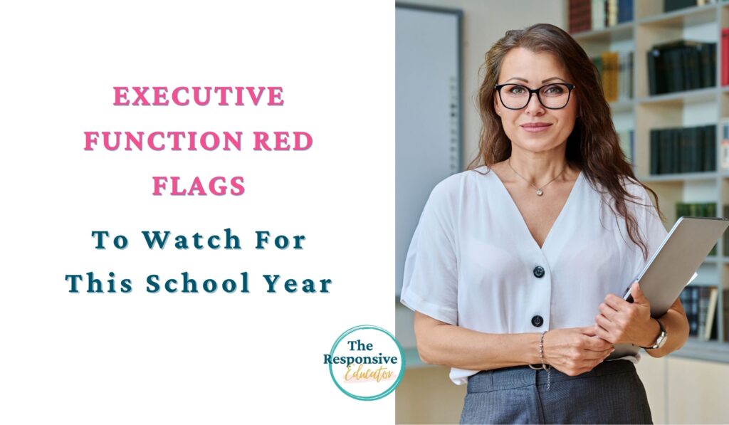 Executive Function teacher in classroom