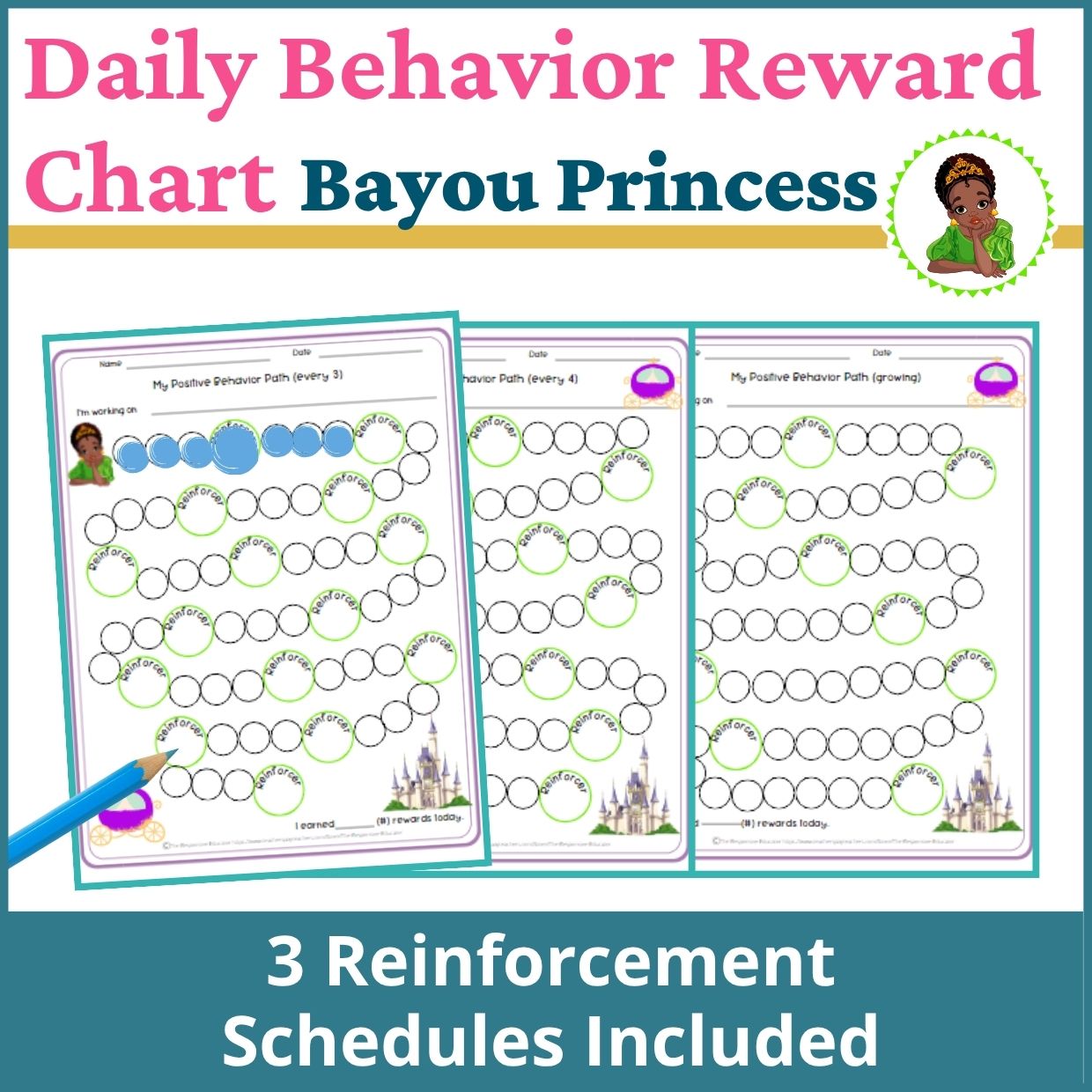 bayou princess Behavior Reward Chart