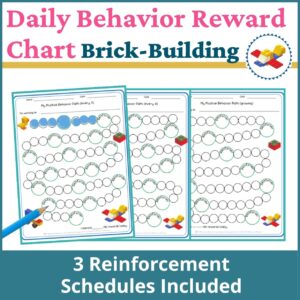 Brick-Building Behavior Reward Chart