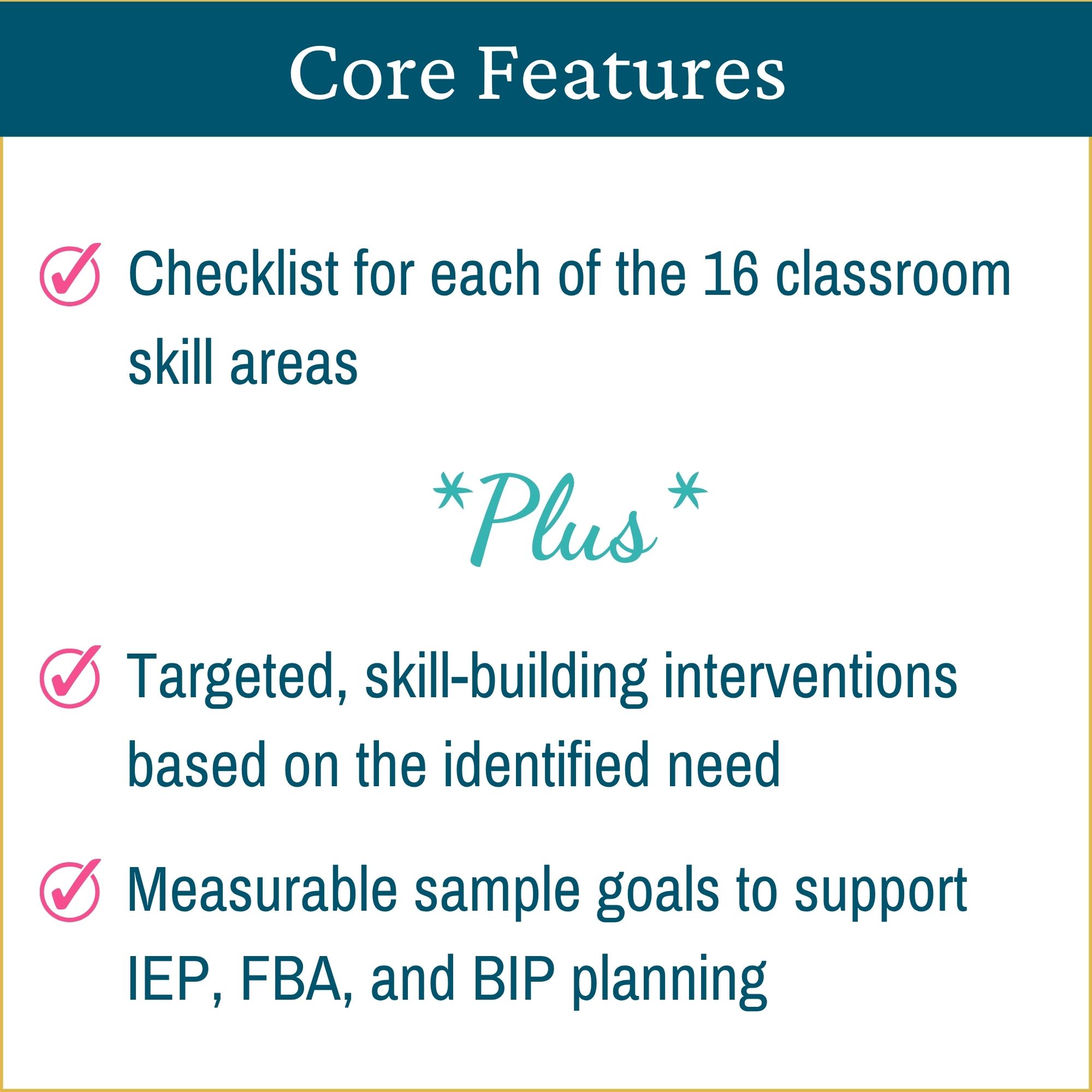 Student Engagement Checklist with Classroom Engagement Strategies & IEP Goals - Image 3