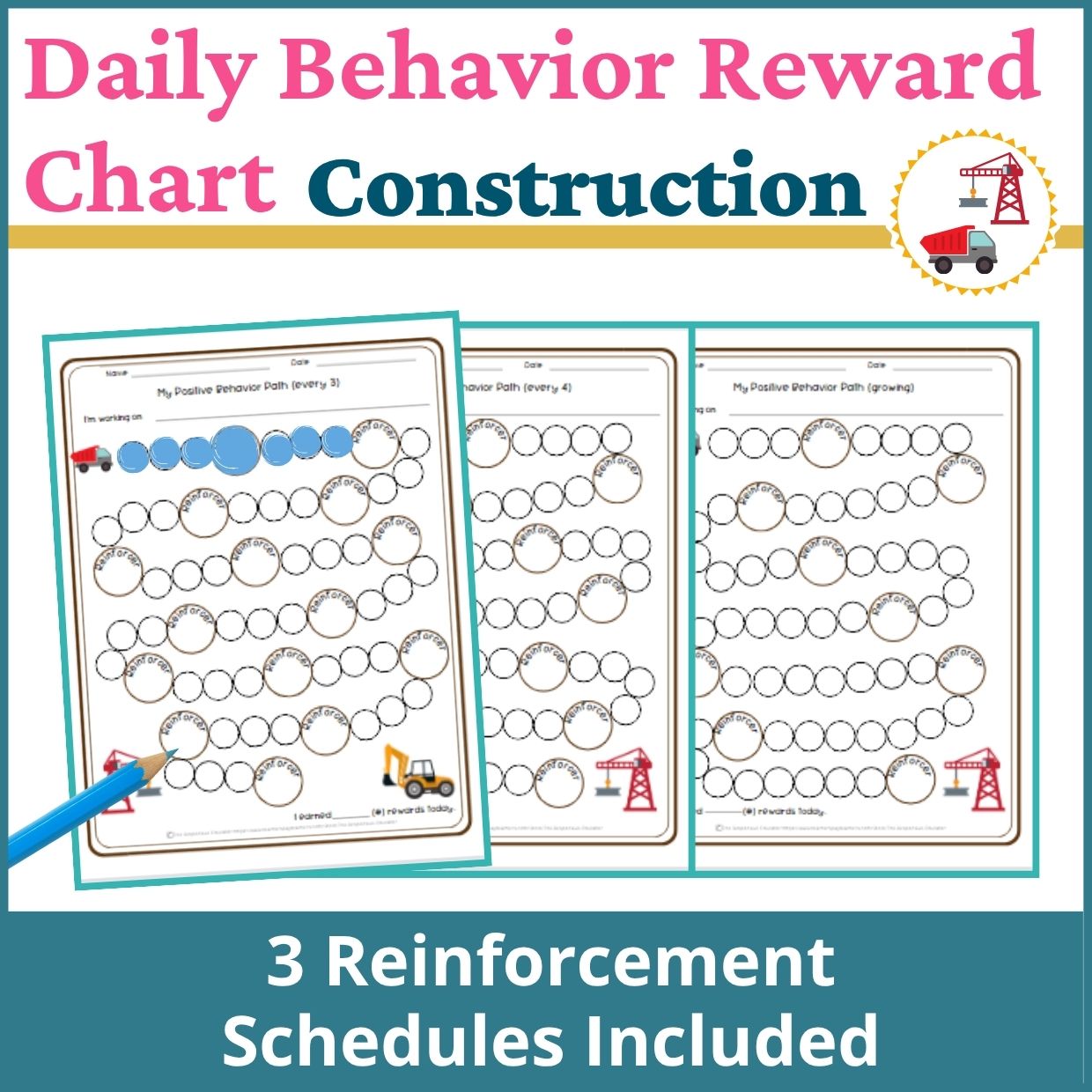 Construction Behavior Reward Chart