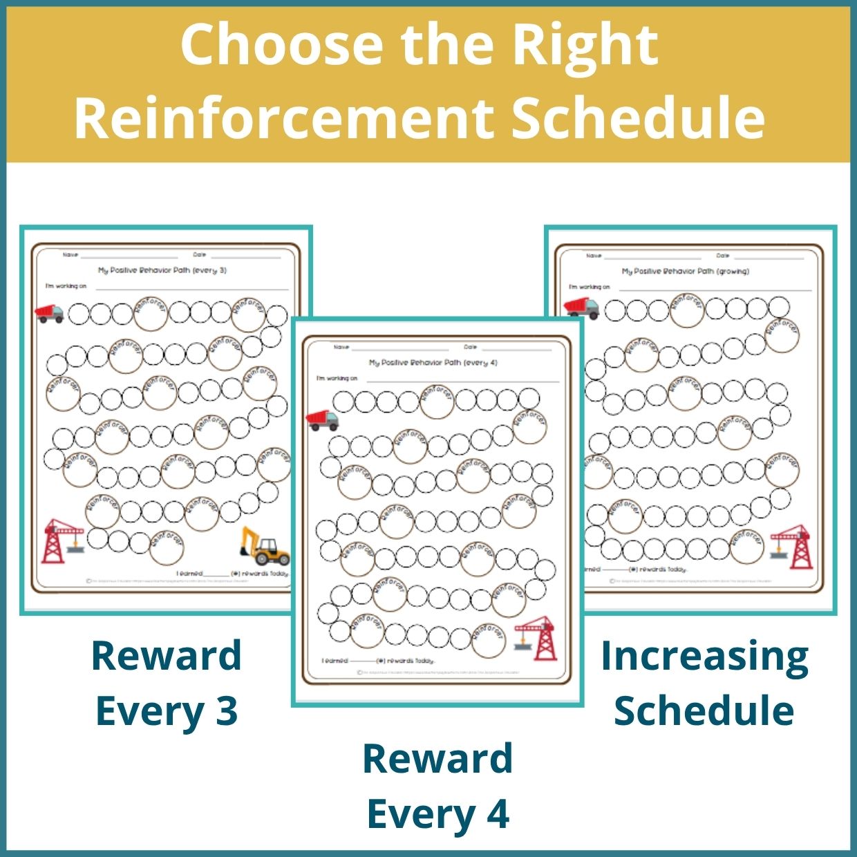 Construction Behavior Reward Chart
