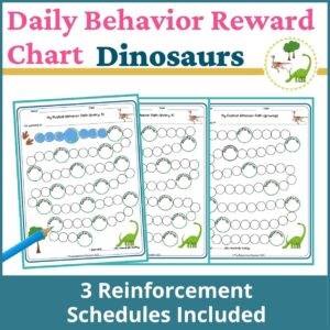 Dinosaurs Behavior Reward Chart