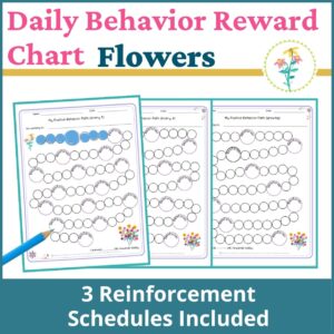 Flowers Behavior Reward Chart