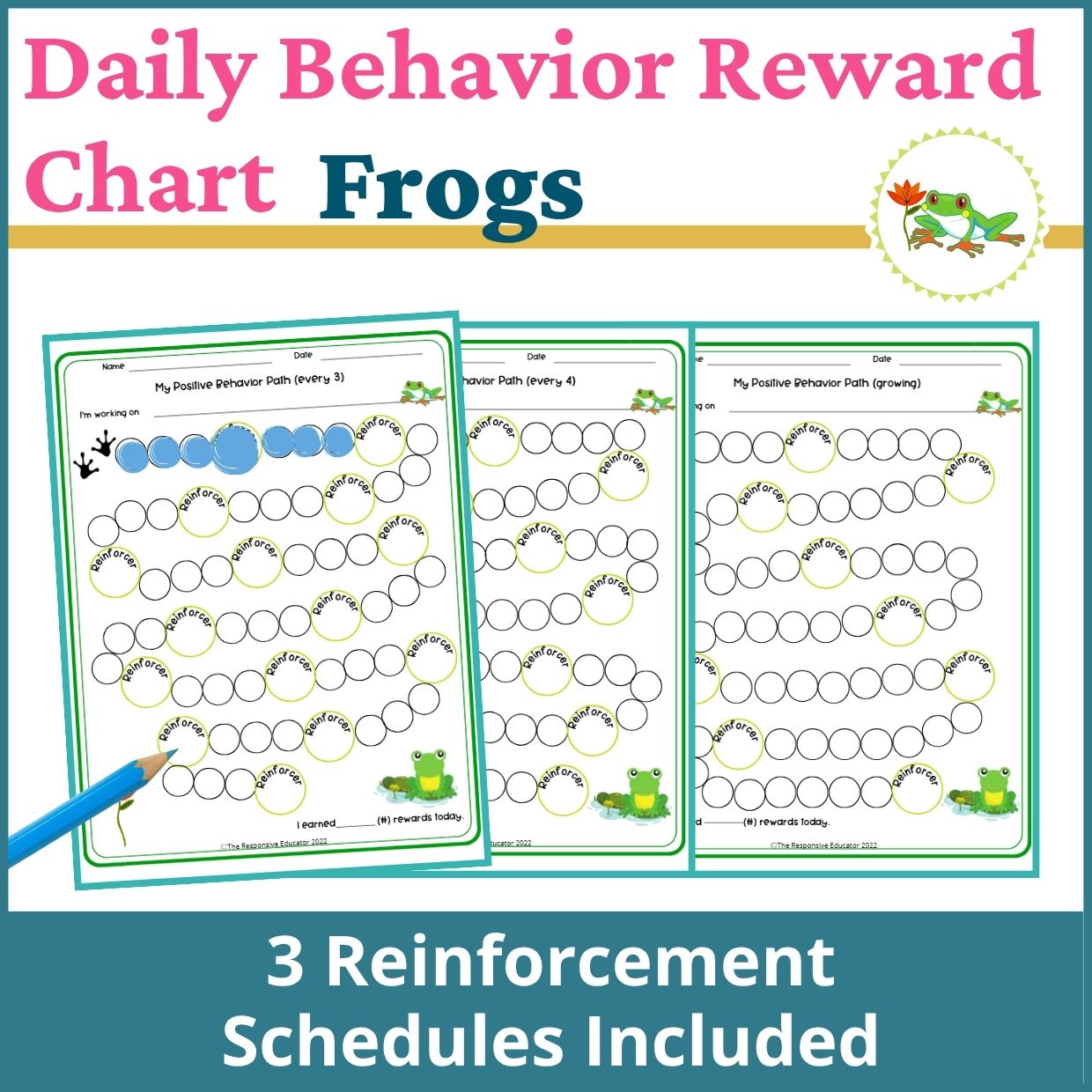 Frogs Behavior Reward Chart