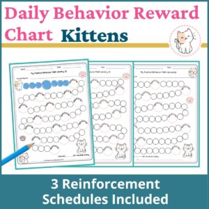 Kittens Behavior Reward Chart