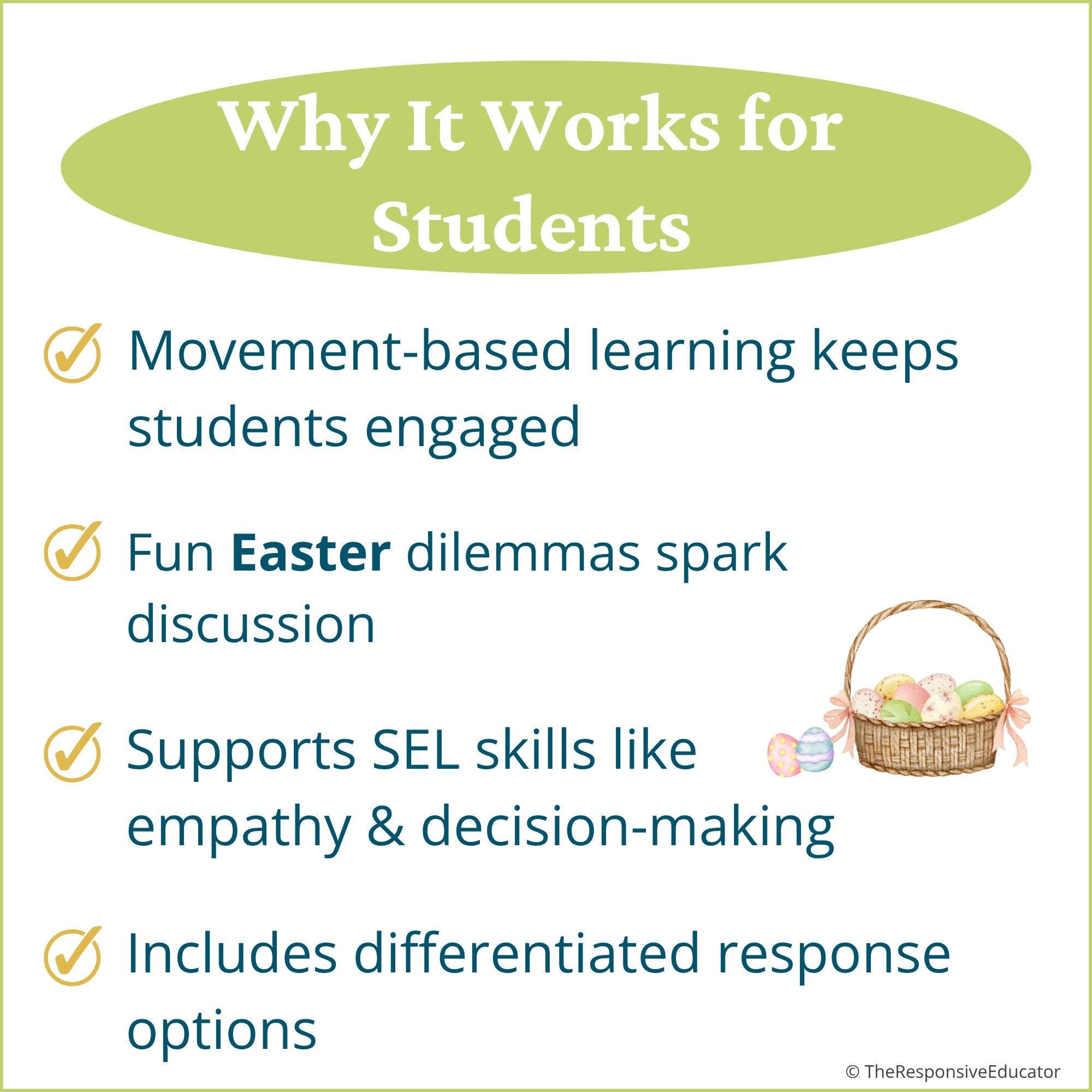 Easter Would You Rather Questions & SEL Write the Room Activity - Image 3