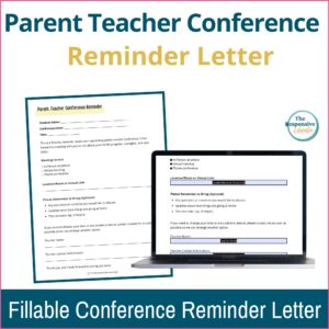 Parent Teacher Conference Reminder