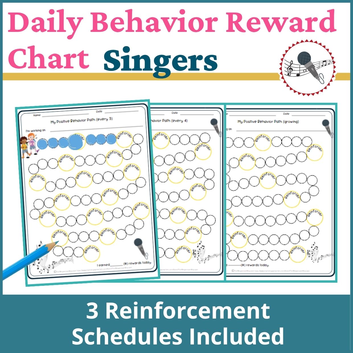 Singers Behavior Reward Chart