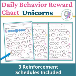 Unicorns Behavior Reward Chart