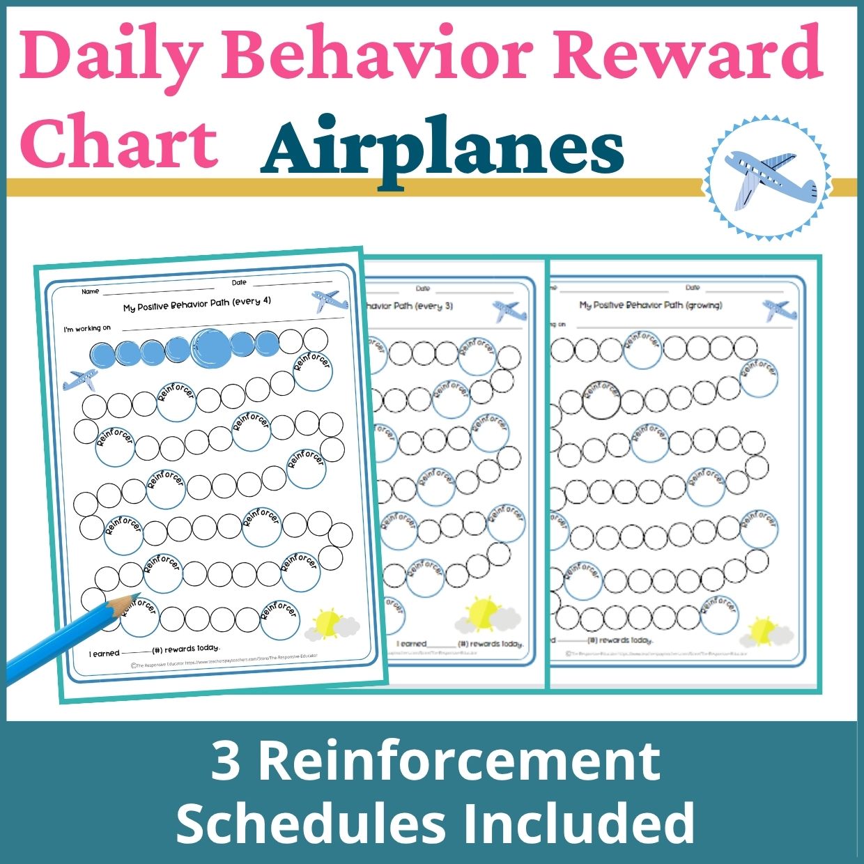 Airplanes Behavior Reward Chart