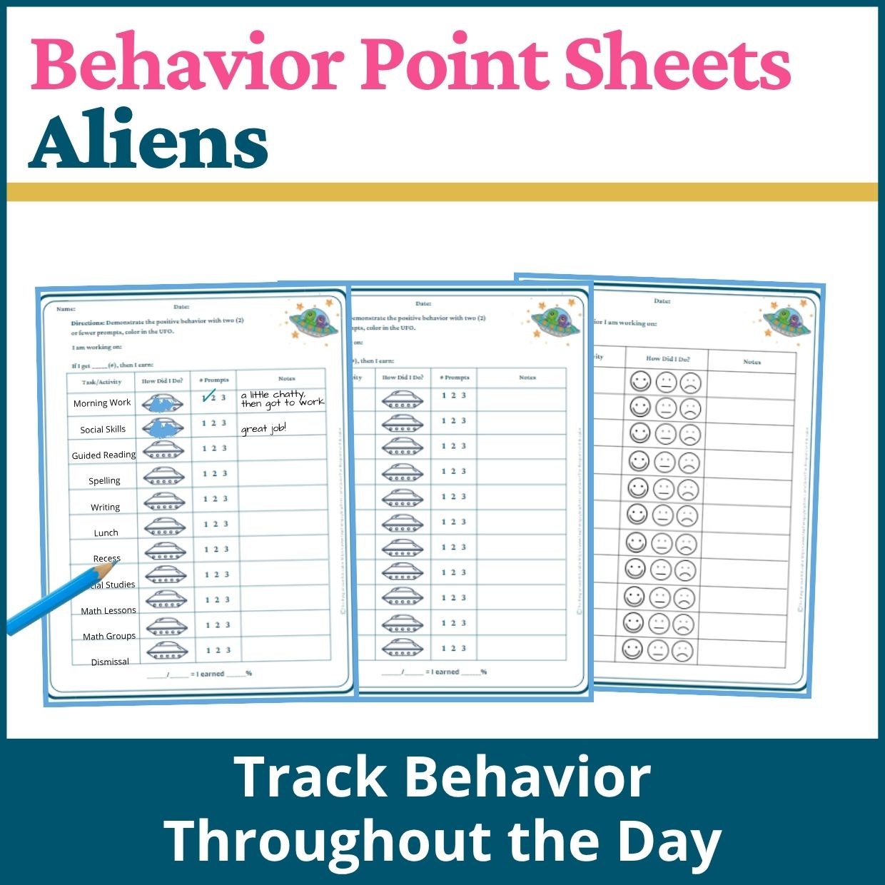 Aliens Behavior Point Sheet