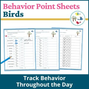 Birds Behavior Point Sheet